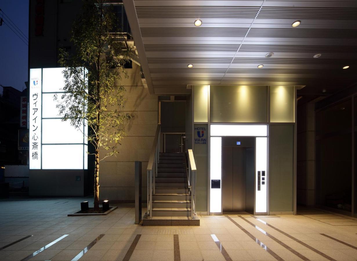 Via Inn Shinsaibashi Osaka Bagian luar foto